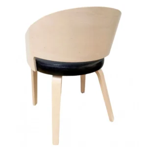 mobiliario-contract-sillon sintra contrachapado de madera de hevea natural similpiel negra 4 2